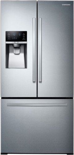Samsung - 26 cu. ft. 3-Door French Door Refrigerator with External Water & Ice Dispenser - Stainless steel