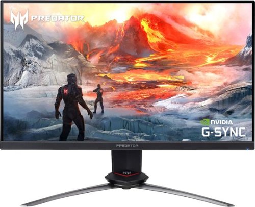 Acer - Predator XB253Q Gpbmiiprzx 24.5" FHD IPS Monitor with NVIDIA G-SYNC Compatible (1 x Display Port & 2 x HDMI Ports)