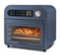 Elite Gourmet - 10L Digital Air Fryer Oven, 7 Preset Functions - Slate Blue-Front_Standard