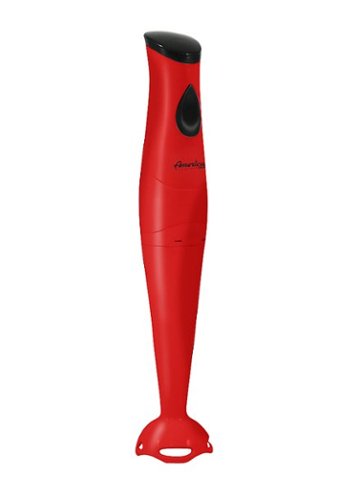Americana - 150W Hand Blender with detachable wand - Red