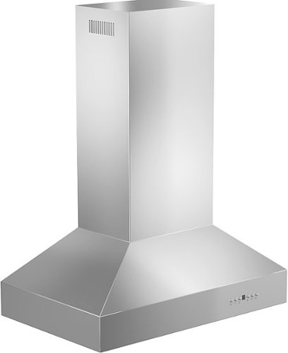 ZLINE - 48 inches - Convertible - Island Range Hood - Stainless Steel-Front_Standard 