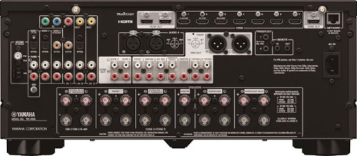 Yamaha AVENTAGE RX A6A 150W 9.2 Channel AV Receiver with 8K HDMI