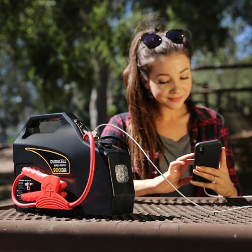 Duracell 900A Jump Starter - Black SHOP ONLINE