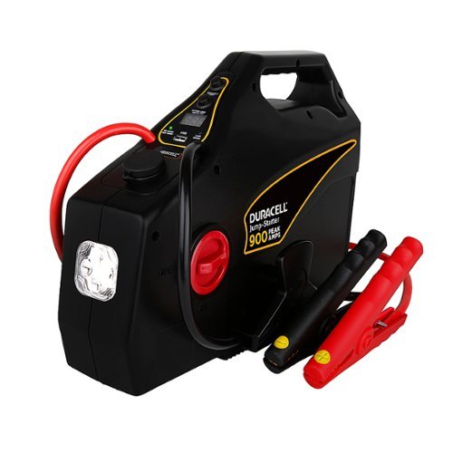 Duracell 900A Jump Starter - Black WORLDWIDE DELIVERY