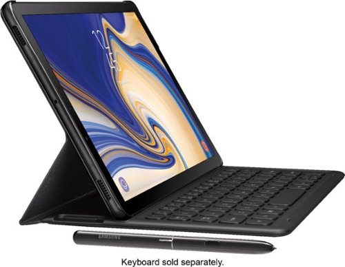 Samsung - Geek Squad Certified Refurbished Galaxy Tab S4 - 10.5" - 64GB - Black