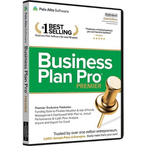 Individual Software - Business Plan Pro Premier - Gold Edition