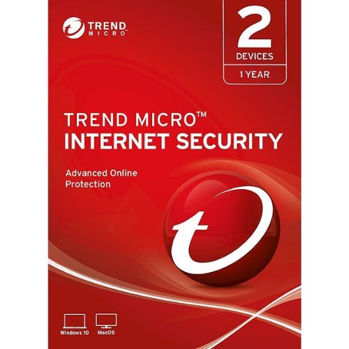 Trend Micro - Internet Security (2-Device) (1-Year Subscription) - Android, Apple iOS, Mac OS, Windows [Digital]