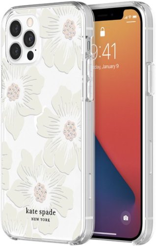 kate spade new york Protective Hardshell Case for iPhone 12 and iPhone 12 Pro - Hollyhock BUY IN MIDDLE EAST