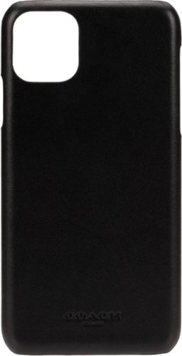 Coach - Leather Slim Protective Case for iPhone 12 Pro Max