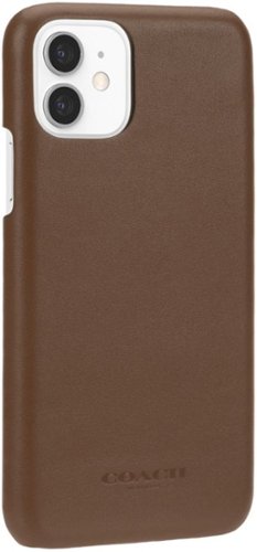 Coach Leather Slim Protective Case for iPhone 12 and iPhone 12 Pro BUY ONLINE