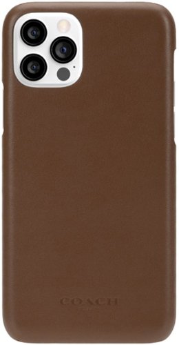 Coach Leather Slim Protective Case for iPhone 12 and iPhone 12 Pro BUY IN AUSTRALIA