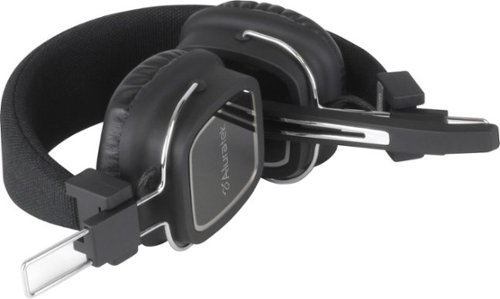 Aluratek Wireless Stereo Headset with Boom Microphone and Bluetooth Dongle - Black WORLDWIDE DELIVERY