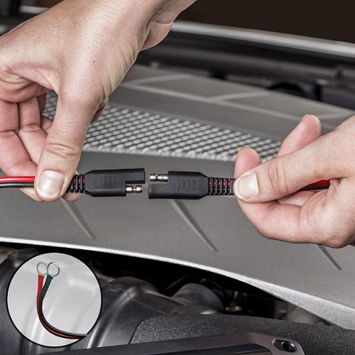 Duracell - 1 Amp Battery Charger, Maintainer and Reconditioner - Black-Alt_View_Standard_15 