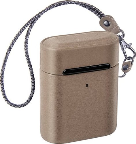 SaharaCase - Retro Leather Case for Apple AirPods - Sky Gray