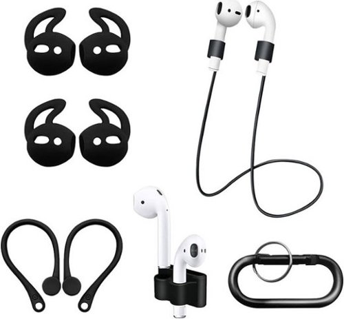 SaharaCase - Accessories Kit for Apple AirPods - Black
