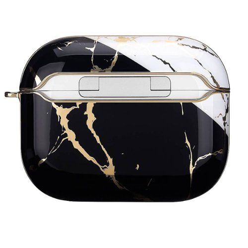 SaharaCase Luxury Marble Case for Apple AirPods Pro (1st Generation) - Black GLOBAL SHIPPING
