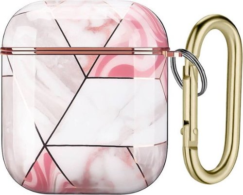 SaharaCase - Luxury Marble Case for Apple AirPods - Rose Gold