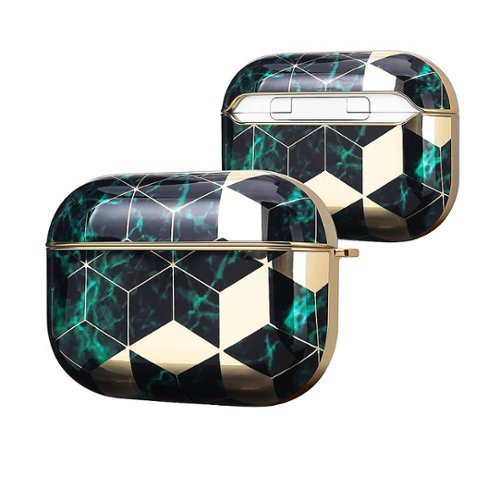 SaharaCase Luxury Marble Case for Apple AirPods Pro - Green WORLDWIDE DELIVERY