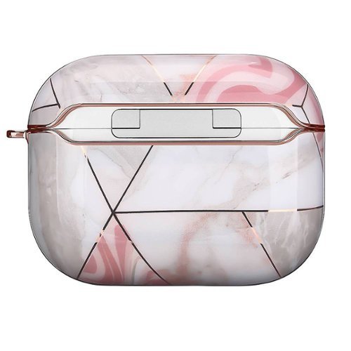 SaharaCase Luxury Marble Case for Apple AirPods Pro (1st Generation) - Rose Gold GLOBAL SHIPPING