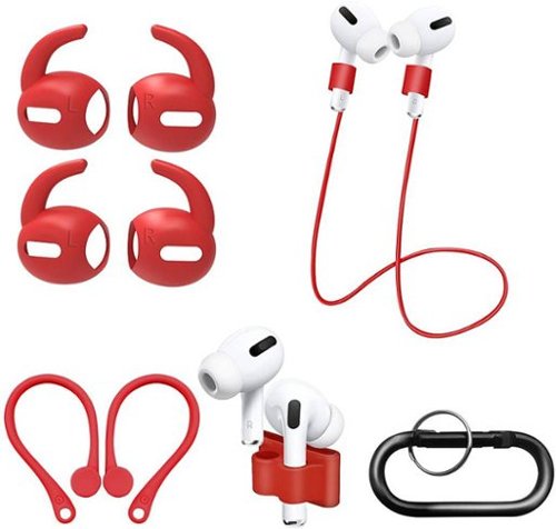  SaharaCase - Accessories Kit for Apple AirPods Pro - Red