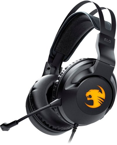  ROCCAT - Elo 7.1 USB Wired Gaming Headset for PC - Black