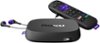 Roku - Ultra Streaming Device 4K/HDR/Dolby Vision, Voice Remote with Headphone Jack, Lost Remote Finder - Black-Front_Standard