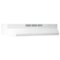 Broan - 30 inches - Under cabinet Range Hood - White-Front_Standard