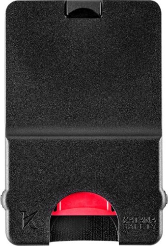Katana - Safety Wallet including 6 months of KATANA's Premium Subscription Plan (24/7 Response Center) - Black-Front_Standard 