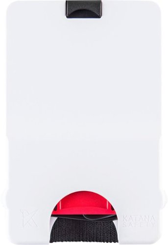 Katana - Safety Wallet including 6 months of KATANA's Premium Subscription Plan (24/7 Response Center) - White-Front_Standard 