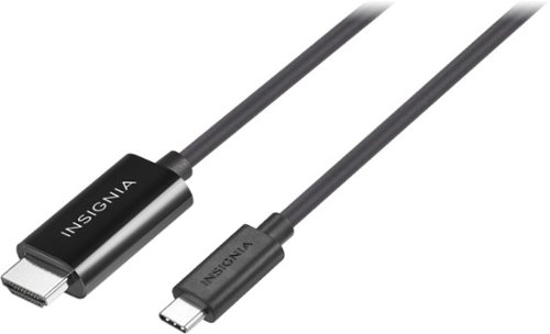 Insignia™ - 6’ USB-C to HDMI Cable - Black