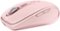 Logitech - MX Anywhere 3 Wireless Bluetooth Fast Scrolling Mouse with Customizable Buttons - Wireless - Rose-Front_Standard