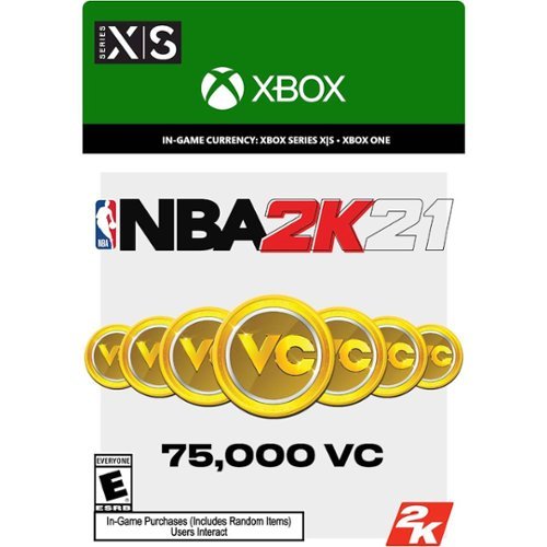 NBA 2K21 75,000 Virtual Currency - Xbox One, Xbox Series S, Xbox Series X [Digital]