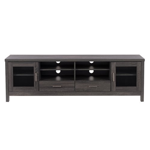 CorLiving - Hollywood TV Cabinet, for TVs up to 85" - Dark Gray