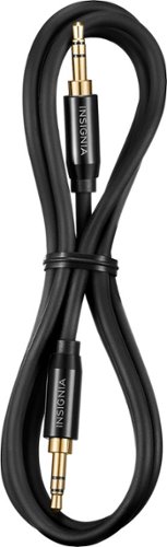 Insignia™ 3' 3.5 mm Audio Cable - Black WORLDWIDE DELIVERY