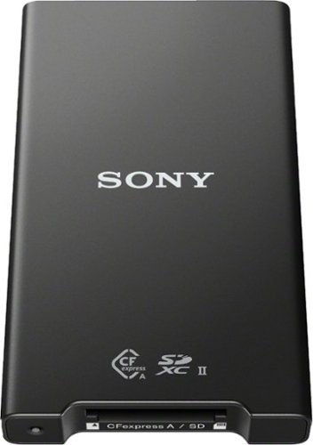 Sony - CFexpress Type A SD Card Reader - Black