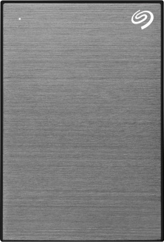 Seagate - Backup Plus Slim 2TB External Portable Hard Drive - Space Gray-Front_Standard 