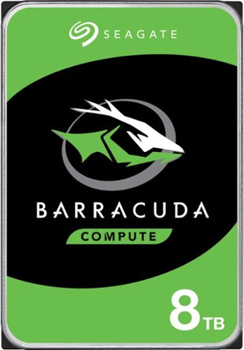 Image of Seagate - Barracuda 8TB Internal SATA Hard Drive for Desktops