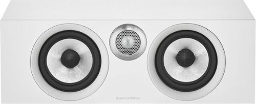 Bowers & Wilkins - 600 Series Anniversary Edition 2-way Center Channel  w/ dual 5" midbass (each) - White