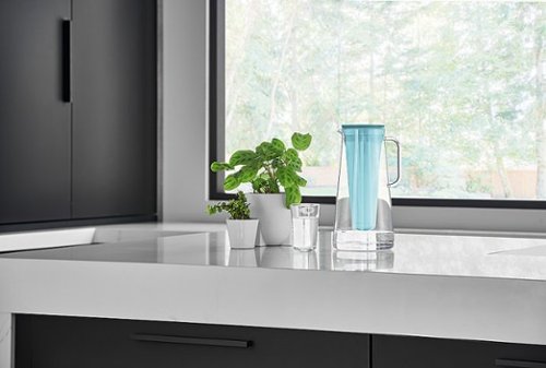 Lifestraw - Home 10 Cup Plastic Water Filter Pitcher - Plastic Aqua-Alt_View_Standard_15 
