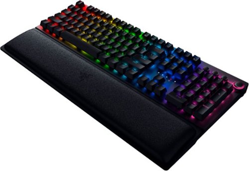 Razer BlackWidow V3 Pro Full Size Wireless Mechanical Green Switch Gaming Keyboard with Chroma RGB Backlighting - Black WORLDWIDE DELIVERY