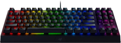 Razer BlackWidow V3 TKL Wired Mechanical Green Clicky Tactile Switch Gaming Keyboard with Chroma RGB Backlighting - Black HOW TO BUY