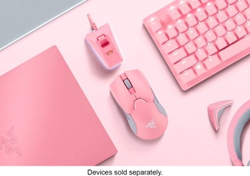 Razer Viper Ultimate Ultralight Wireless Optical Gaming Ambidextrous Mouse with Charging Dock - Quartz BUY ONLINE