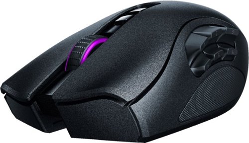 Razer Naga Pro Wireless Optical with Interchangeable Side Plates in  2, 6, 12 Button Configurations Gaming Mouse - Wireless - Black GLOBAL SHIPPING