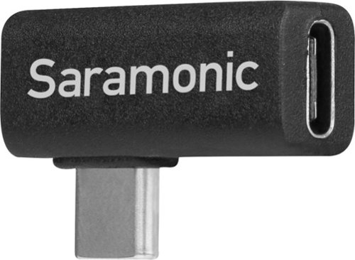 Saramonic - Right-Angle USB-C Adapter, 90-Degree Male-to-Female Type-C Adapter (SR-C2005)