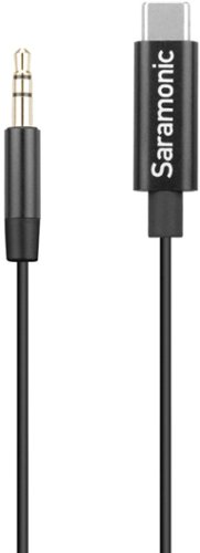 Saramonic 3.5mm Male TRS to USB-C Stereo or Mono Microphone and Audio Adapter Cable 9 (22.86cm) (SR-C2001) WORLDWIDE DELIVERY