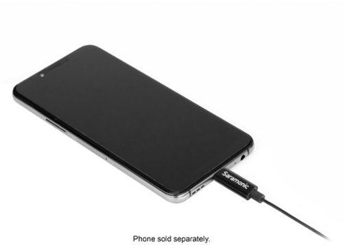 Saramonic Lavalier Microphone with USB-C w/6.6-foot (2m) Cable &Right-Angle USB-C Adapter (LavMicro U3A) BUY IN EUROPE