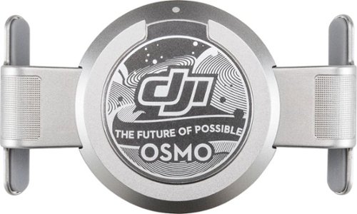 DJI - OM Magnetic Phone Clamp - Gray-Front_Standard 