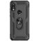 SaharaCase - Military Kickstand Series Case for Motorola Moto E (2020) - Black-Front_Standard