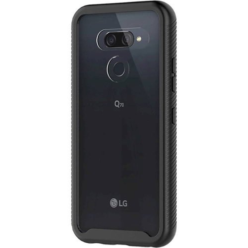 SaharaCase - Grip Series Carrying Case for LG Q70 - Black