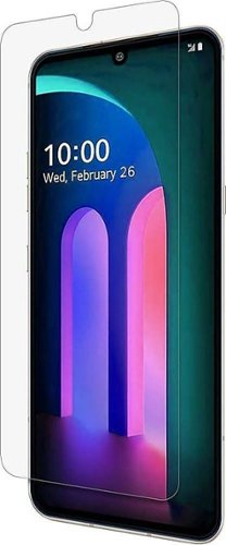 SaharaCase - ZeroDamage Tempered Glass Screen Protector for LG V60 ThinQ 5G - Clear-Left_Standard 